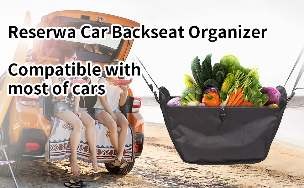 portable travel car organizer