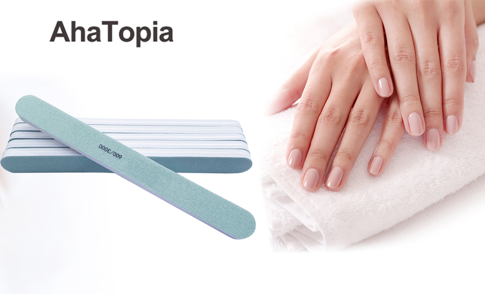 Nail Buffer (6 pcs), Nail Shine Buffer for Natural and