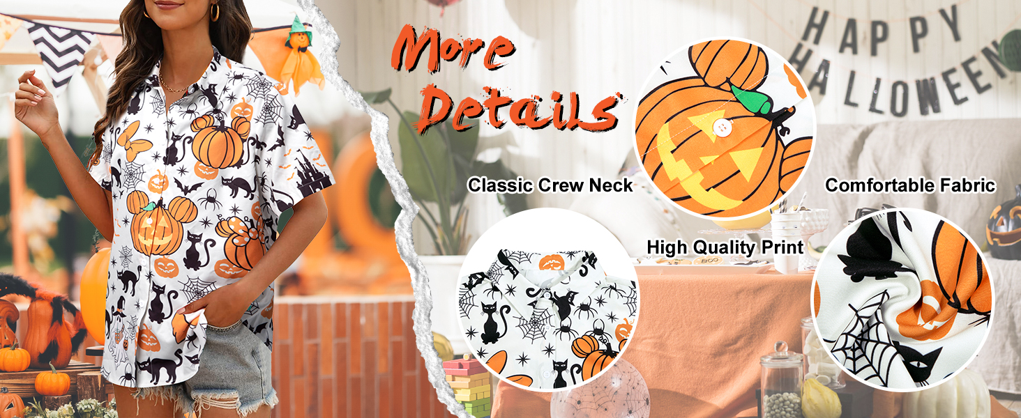 halloween magic castle shirt for women