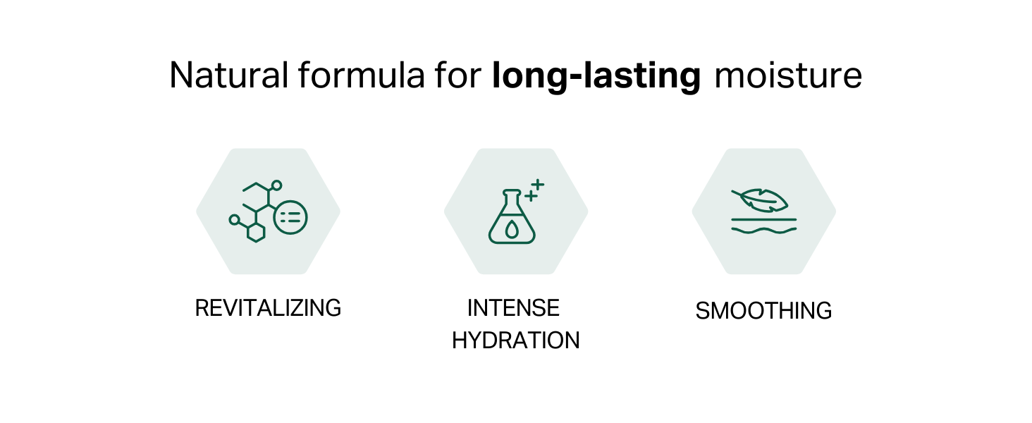 REVITALIZING, INTENSE HYDRATION, SMOOTHING