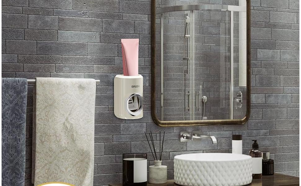 Toothpaste Dispenser Wall Mounted