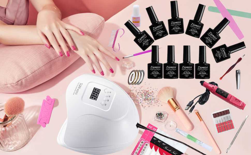 gel nail polish kit