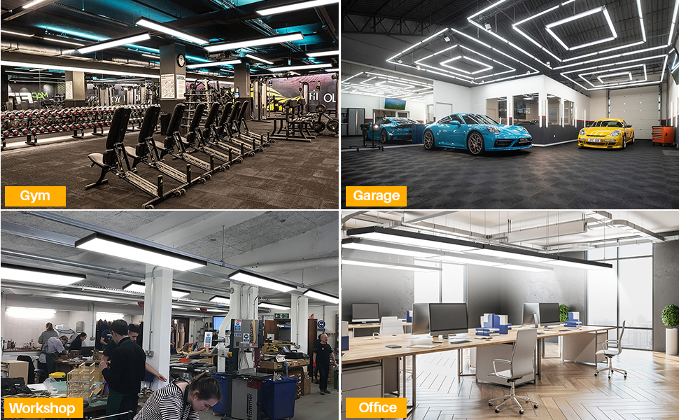 4ft led light fixtures