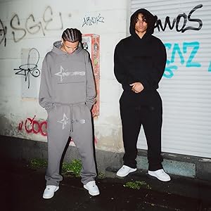 Trendiger Trainingsanzug im Streetwear-Stil