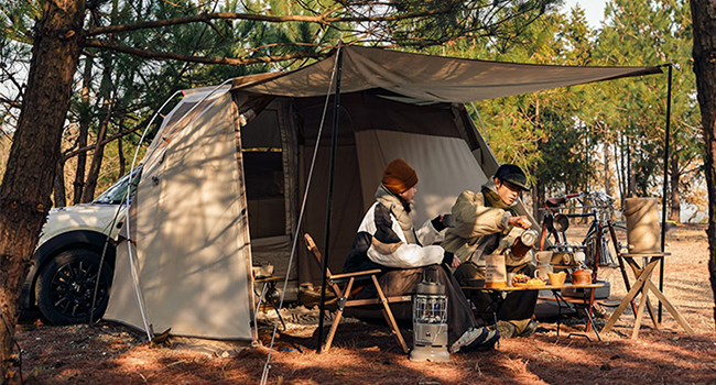 Amazon | Naturehike カーサイドテント タープ テント シェルター Amazon | Naturehike カーサイドテント タープ テント シェルター