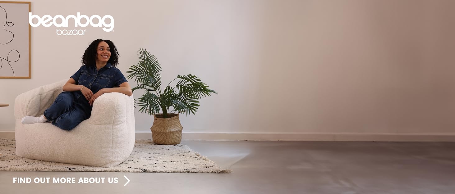 Bean Bag Bazaar Kids Big Bag Extra Large, Kids Bean Bags, 125cm x