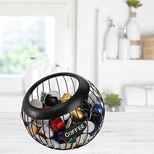 Large coffee pods organizer