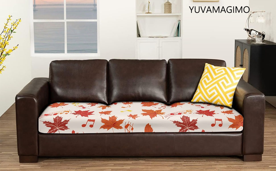 YUVAMAGIMO Pink Butterfly Sofa Cover Waterproof Couch