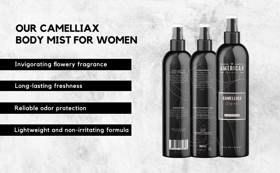 Camelliax Women Body Mist