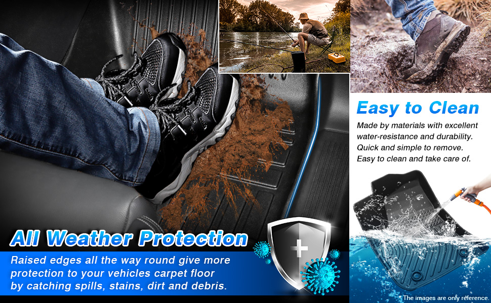 Cartist Custom Fit for Floor Mats Ford Escape (Hybrid/Plug