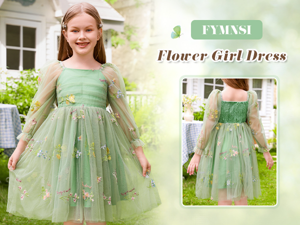 Amazon.com: FYMNSI Toddler Girls Princess Dress Smocked Back