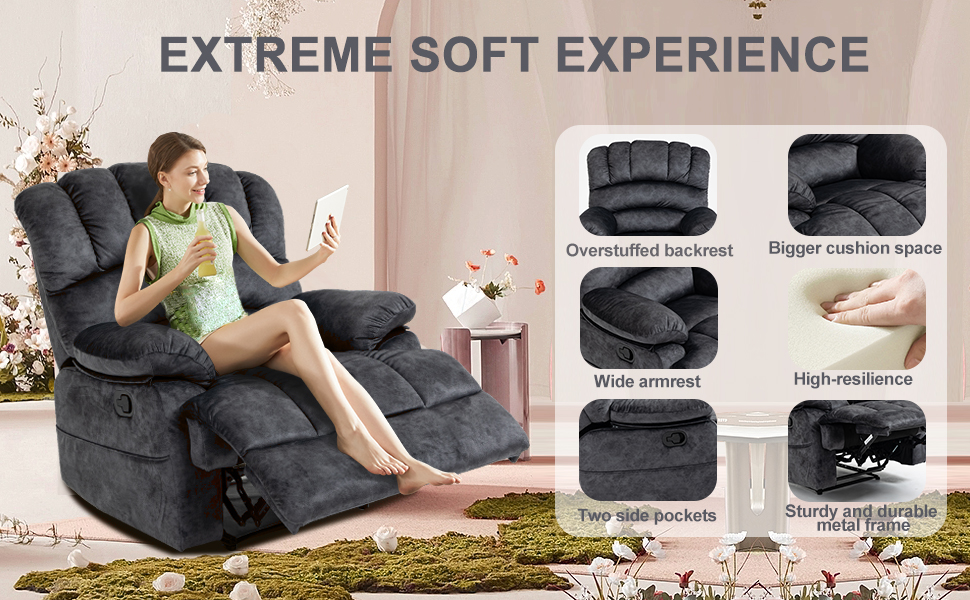 ZJTFNOU Recliner Chair Details