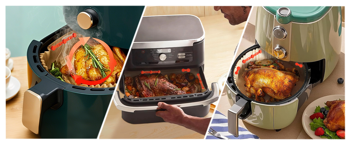 Air Fryer Magnet Silicone Buckle