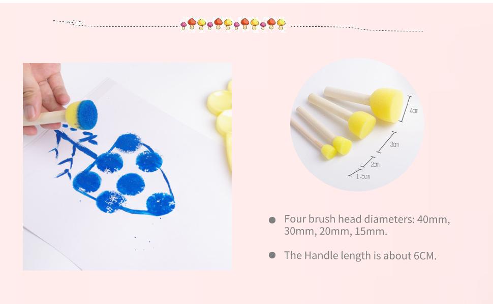 Foam Sponge Paint Brush