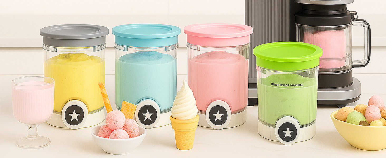 ninja creami swirl containers