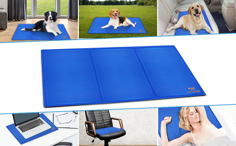 T2Y Dog Cooling Mat, 2024 Upgrade Cool mat for dogs, Super Scratch