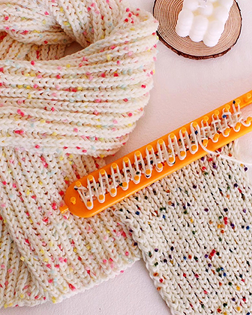 Amazon.com: UCDRMA Knitting Loom Kit 35PC Scarf Loom Knitting Kit for ...