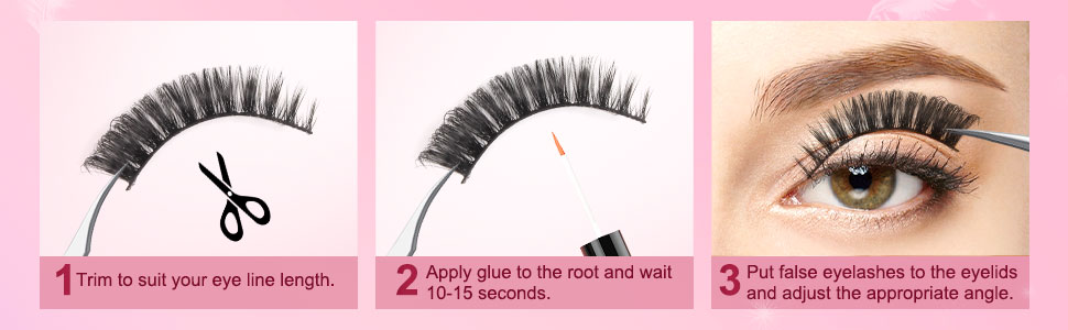10 Paar Cateye Russian künstliche falsche wimpern 3D Natürliche Look Fake Lashes False Eyelashes