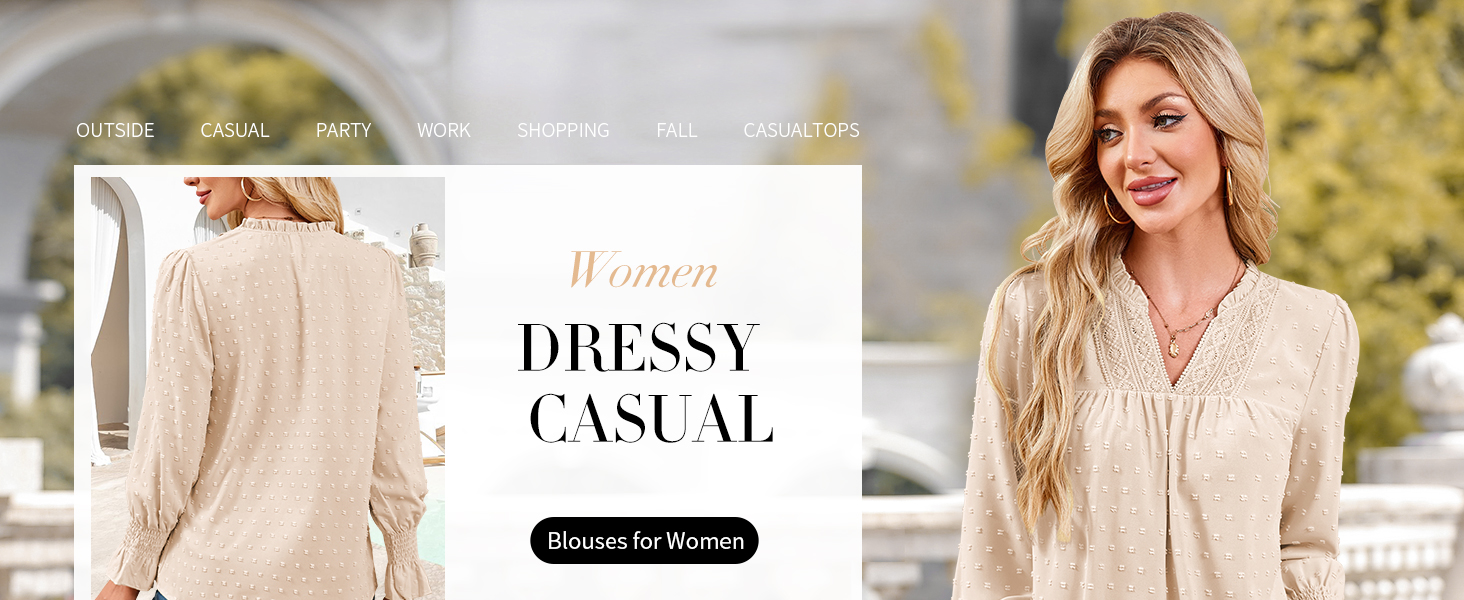 Womens Tops Fall Blouses