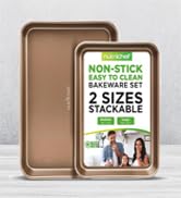 stackable cookie sheet set