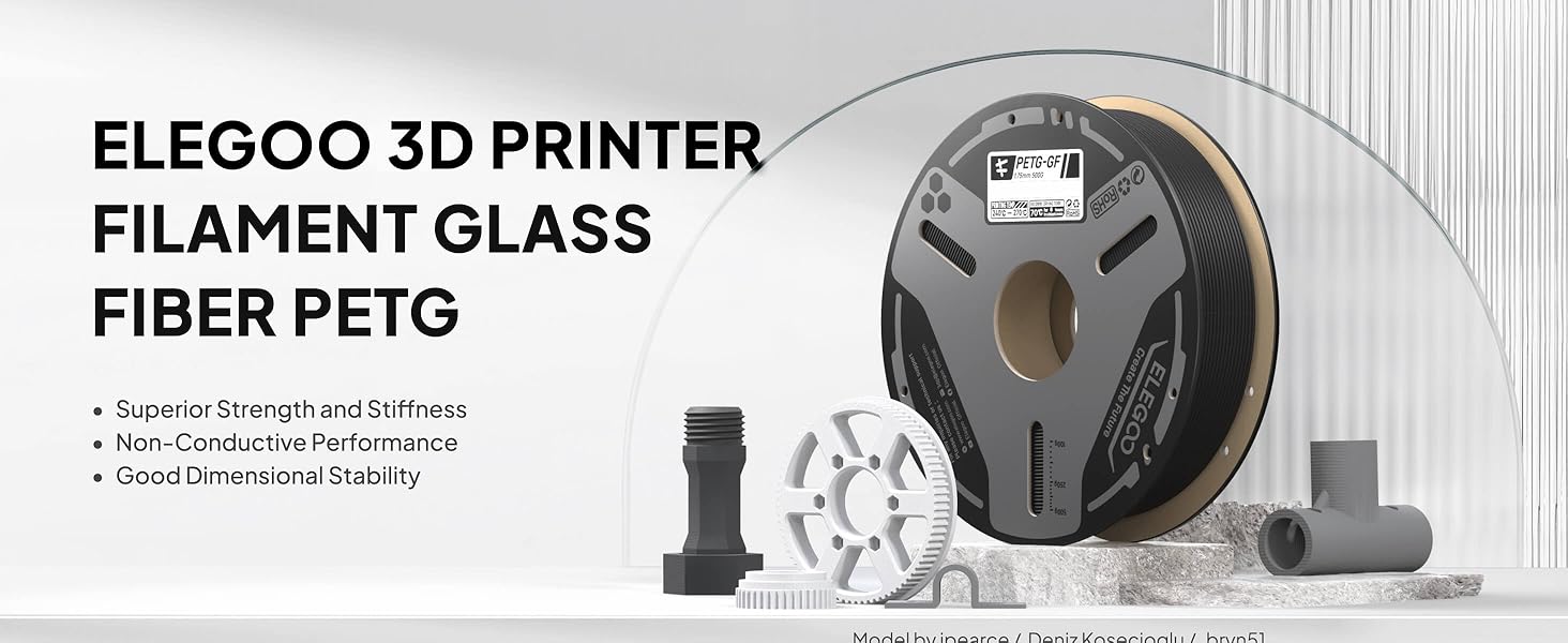 ELEGOO glass fiber petg filament