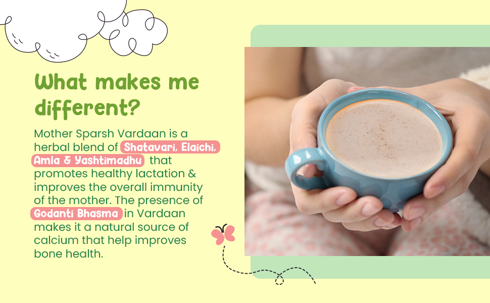 Buy Mother Sparsh Vardaan Ayurvedic Lactation Supplement with Natural