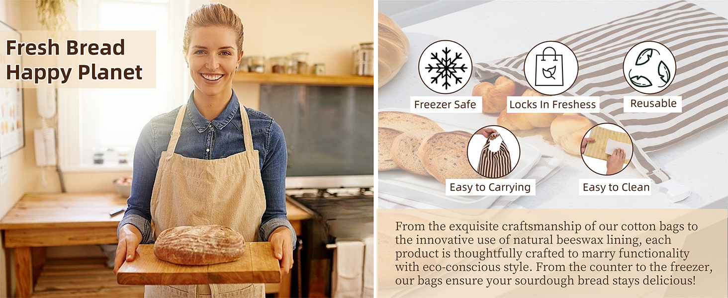 Bread Bags for Homemade Bread