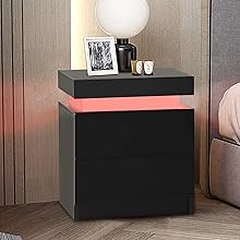Nightstand Bedside Cabinet Table