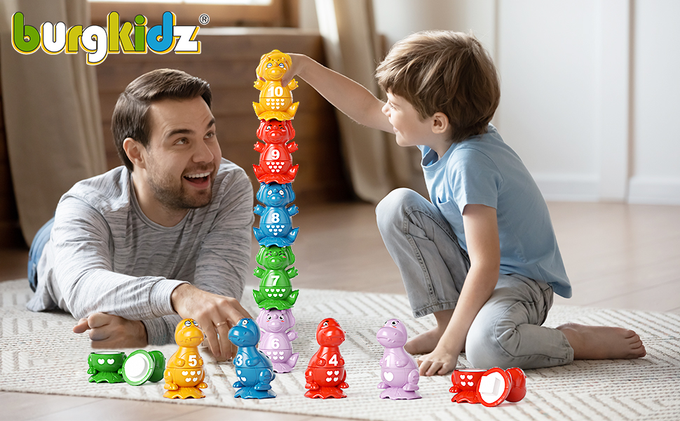 Stacking Dinosaur Toys for Kids