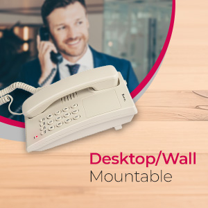 Beetel G10 Newly Launched,Expandable Cordless Landline Phone, Ringer LED Indication, Desk and Wall Mountable, 3 Step Ringer Volume Control, Tone/Puls/Flash/Pause/Redial, TEC Certified (G10 Warm Grey) 66 G10_WG_5