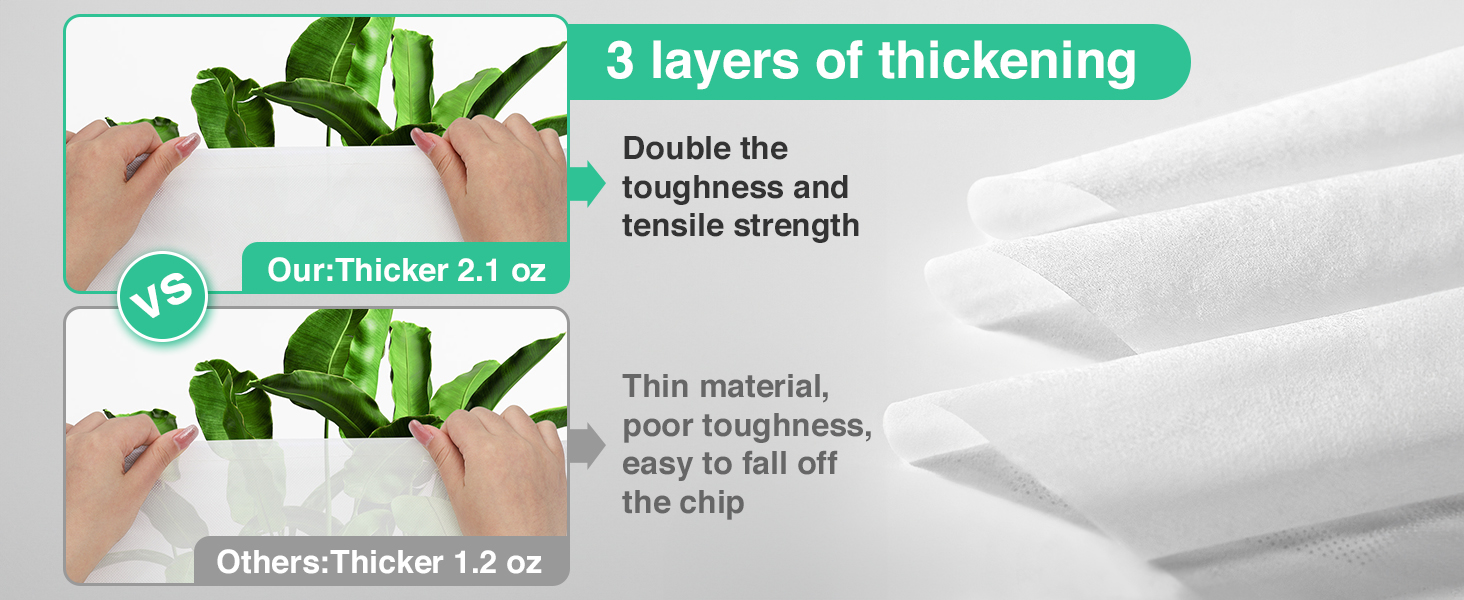 2 Pack Winter Plant Covers Freeze Protection Large 118" X