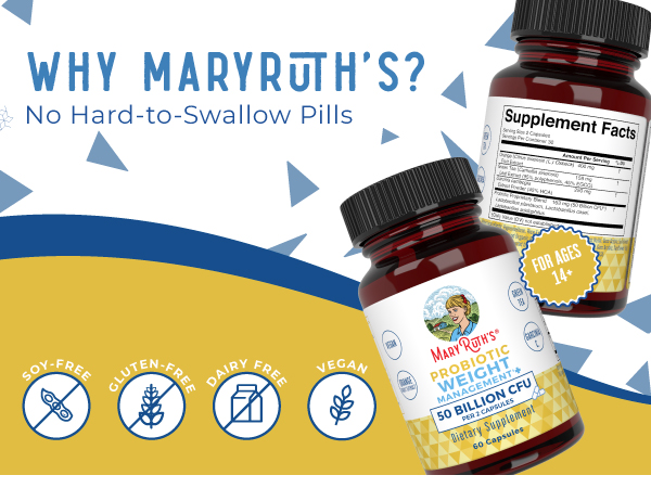 Probiotic Weight Management+ Capsules, Unflavored, 60 ct