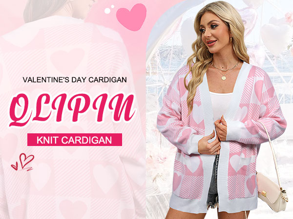 Amazon.com: Heart Cardigan Sweater for Women Oversized