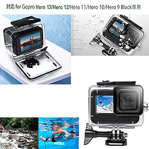 Amazon.co.jp: Gurmoir 対応 Gopro Hero13/Hero12/Hero11/Hero10