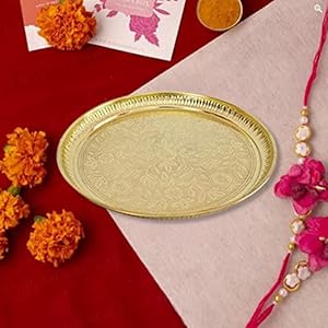 SPN-BFCC Handmade Brass Puja Thali 