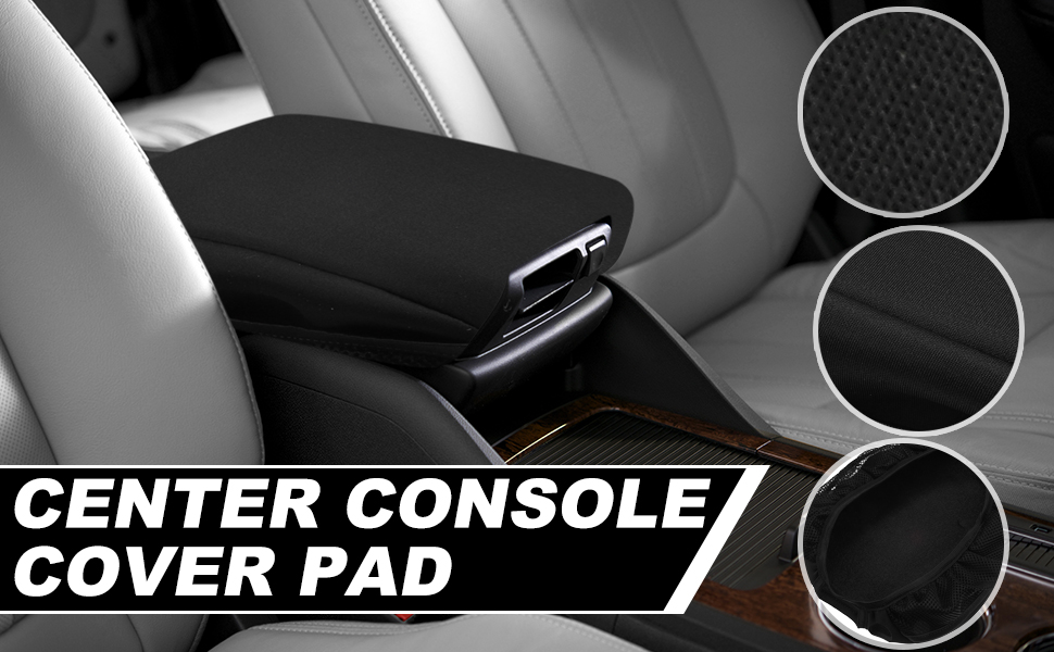 A ABSOPRO Car Center Console Pad Waterproof Armrest Seat