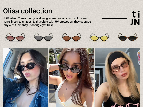 TIJN サングラス Olisa ブラック Amazon.com: TIJN Olisa Polarized Sunglasses for Women & Men