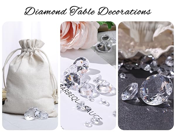 Diamond Table Decorations