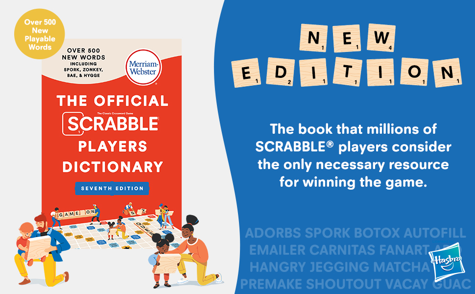 The Official SCRABBLE® Players Dictionary Merriamster 9780877795957 Books Amazon.ca