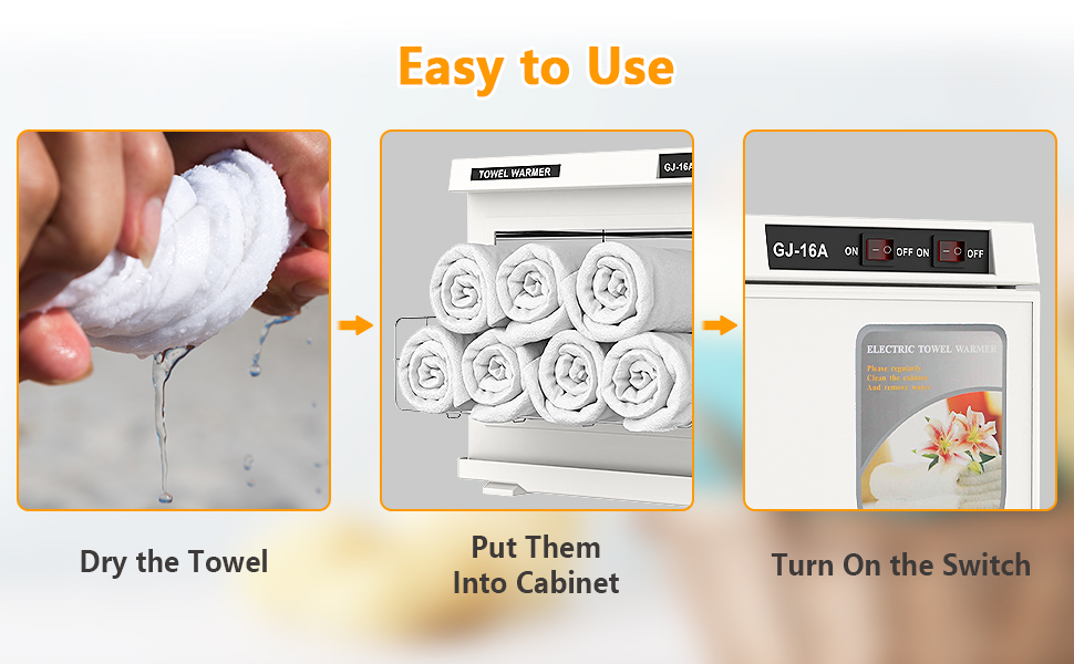 ADVWIN Hot Towel Warmer, 16L Bath Towel Warmer with Stainless