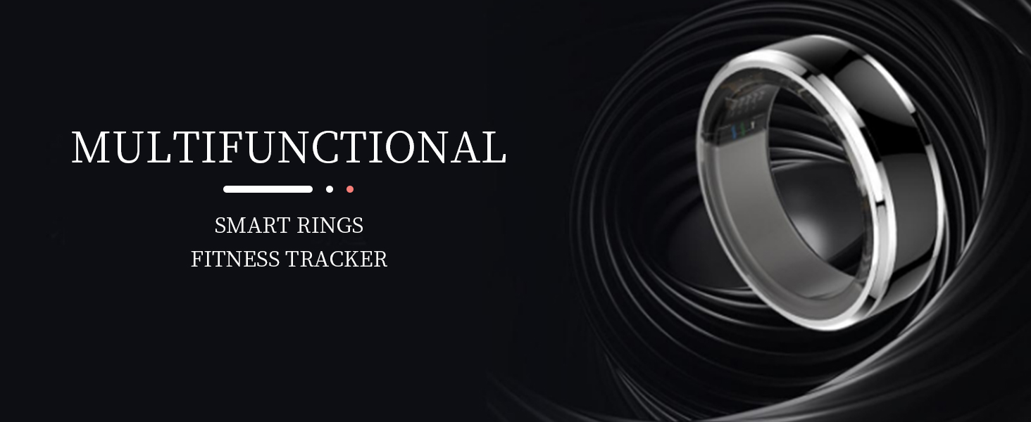 Fitness Smart Ring, Intelligent Health Ring Fitness Tracker, Smart Ring for Sleep