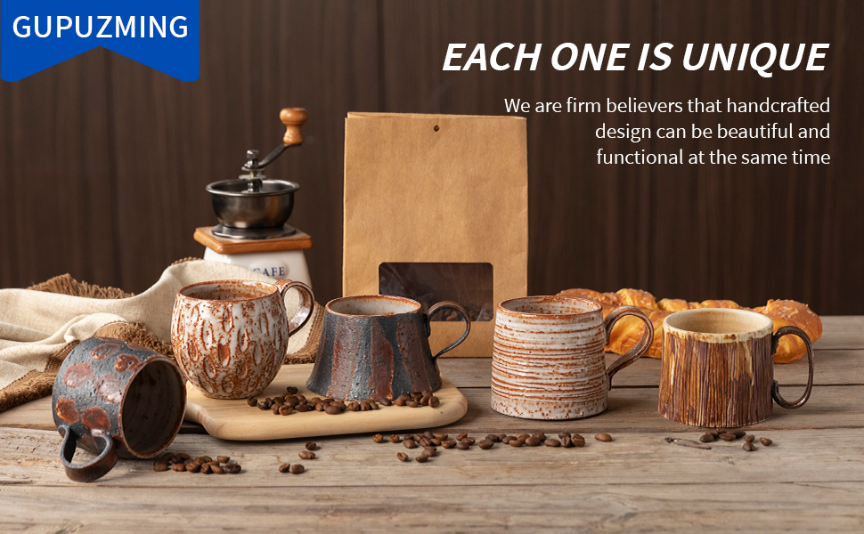 Pottery Coffee Mugs