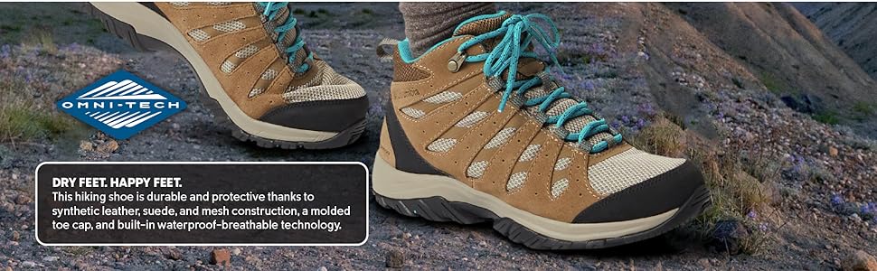 Waterproof hiking boots