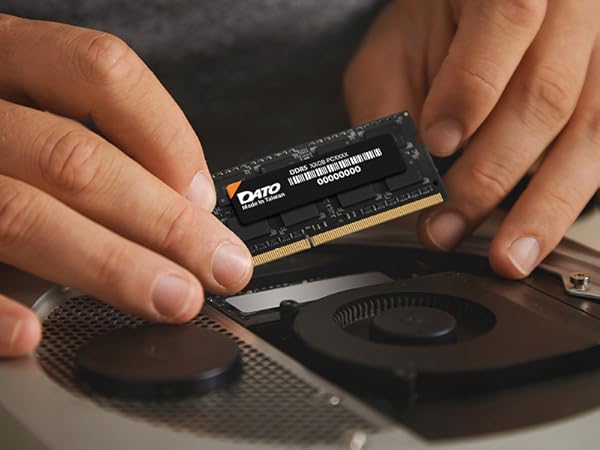 DATO DDR5 SODIMM 32GB Kit 16GBx2 Laptop RAM 5600MHz PC5
