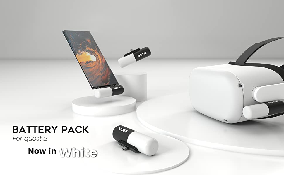 DESTEK Capsule Power Bank Compatible with Quest 2