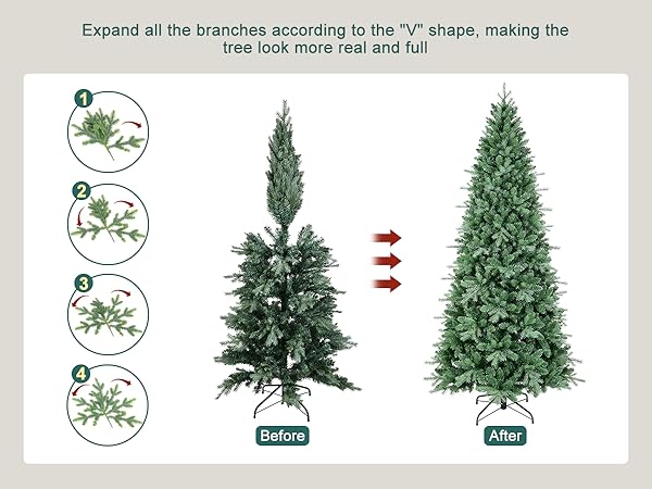 pencil christmas tree