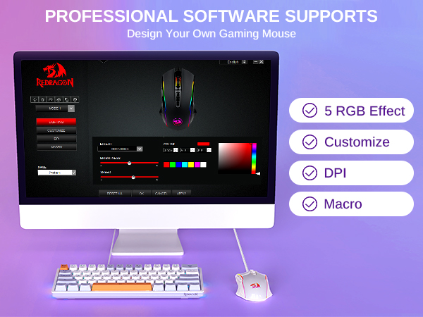 macro gaming mouse