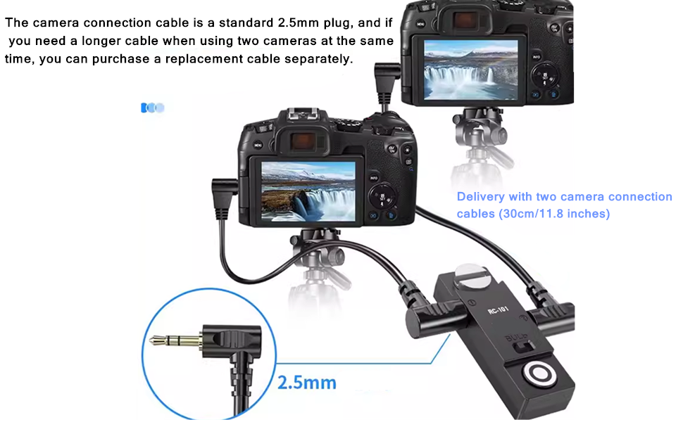 RC101 Camera cage shutter remote control