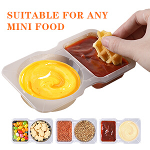 Condiment Container With Lids