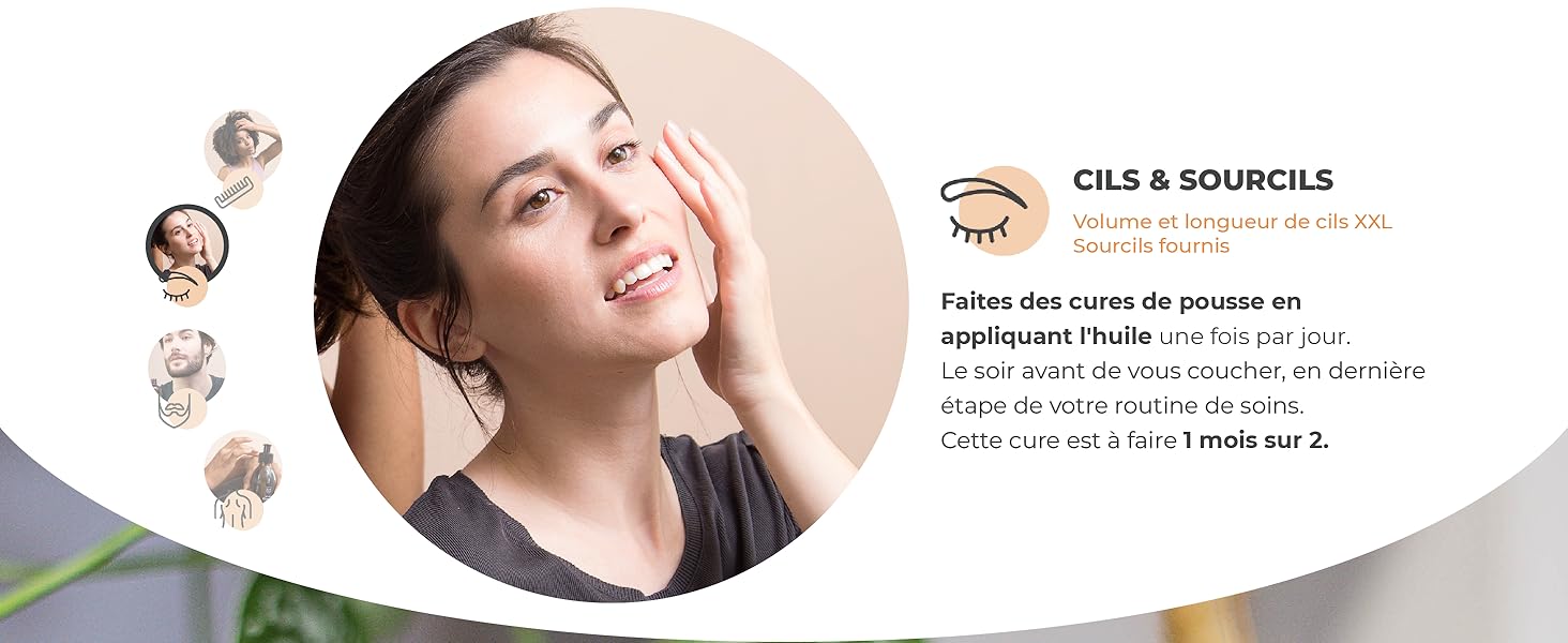 huile à barbe ricin bio de carapate castor amazon pousse rapide l ongle et cheveux pure sourcils